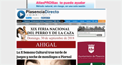 Desktop Screenshot of plasenciadirecto.com
